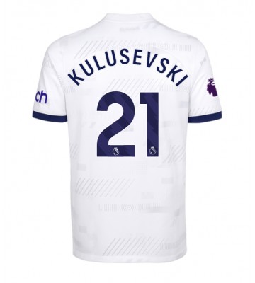 Tottenham Hotspur Dejan Kulusevski #21 Primera Equipación 2023-24 Manga Corta